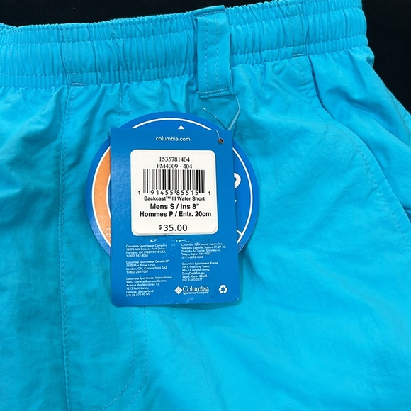 Columbia Swim trunks (Size SM) - Picture 3 of 3